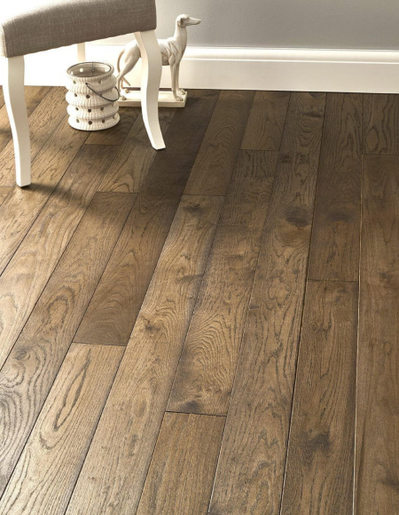 Массивная доска Дуб Осветленный бадьян