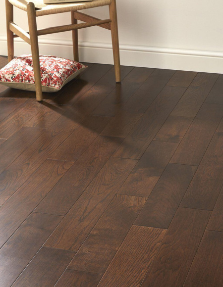 Массивная доска Дуб Тирамису