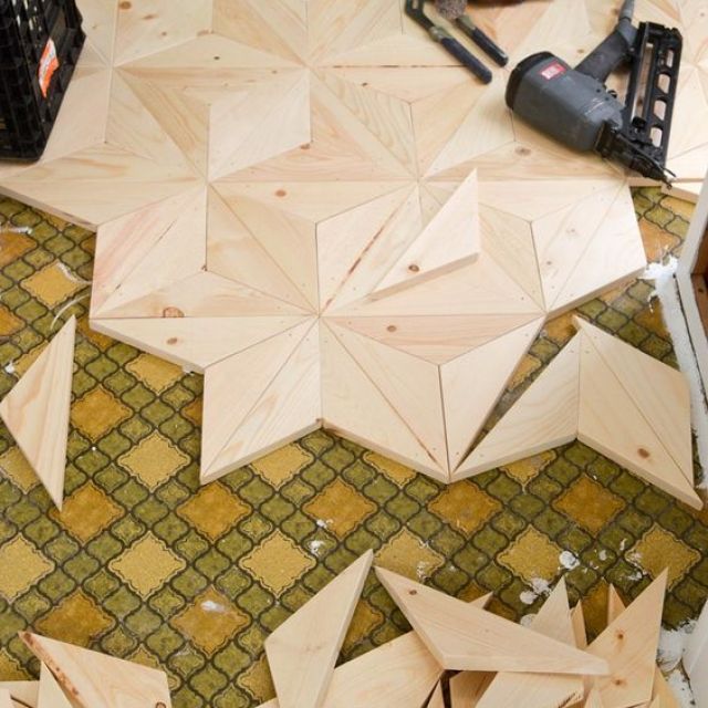 Модульный паркет