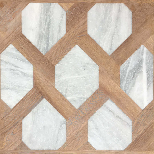 Паркет с камнем