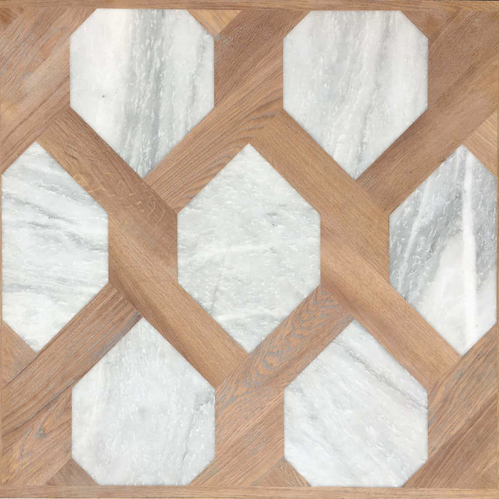 Паркет с камнем