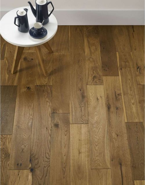 Акция - Инженерная доска Дуб Коттеджный в интерьере