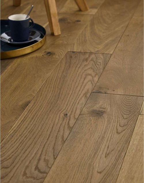 Акция - Инженерная доска Дуб Коттеджный в интерьере