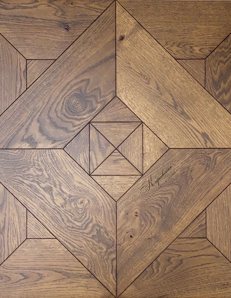 Инженерный модульный паркет Дуб Алмаз №2