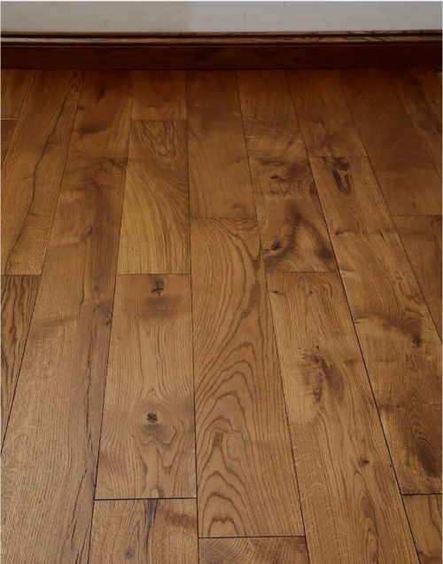 Акция - Массивная доска Дуб Мускат в интерьере