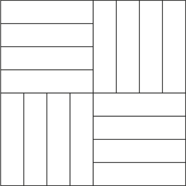 Плетёнка (шахматная)