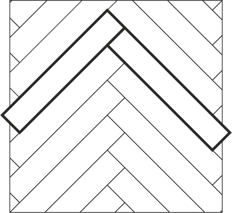 Английская ёлка - одинарная